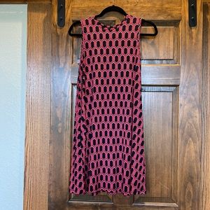 Nicole Miller Geometric Print Dress